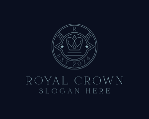 Luxury Crown Company logo design