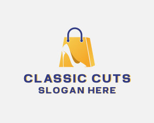 Stilettos Shopping Bag logo design