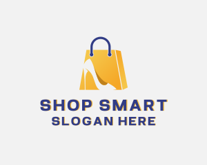 Stilettos Shopping Bag logo design