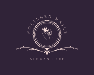 Nail Polish Boutique logo design