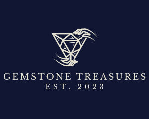 Elegant Diamond Jewelry logo design