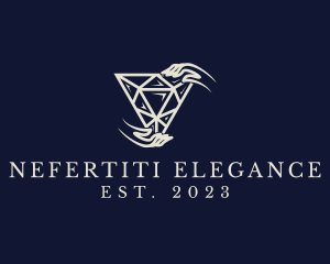 Elegant Diamond Jewelry logo design