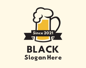 Cerveza - Draught Beer Pub logo design