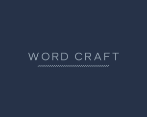 Word - Simple Rope Business logo design