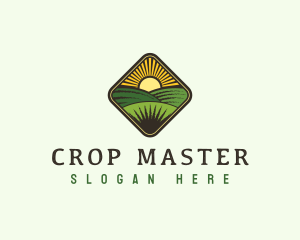 Farm Field Harvest logo design