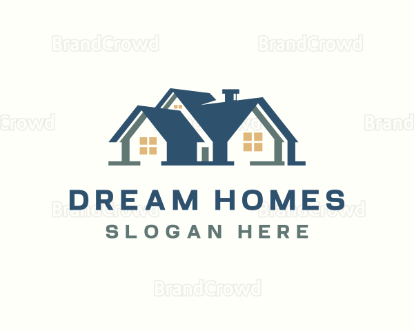 Real Estate Mansion Logo