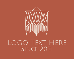Garment - Textile Wall Decor logo design
