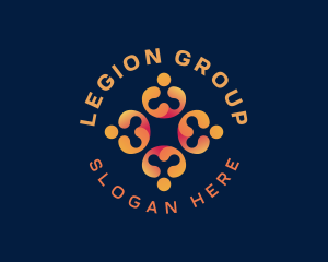 People Support Group logo design