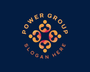 People Support Group logo design
