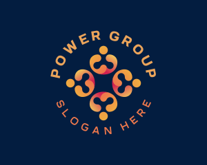 Group - People Support Group logo design