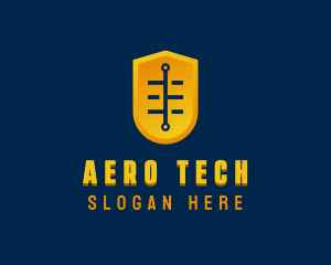 Tech Shield App logo design