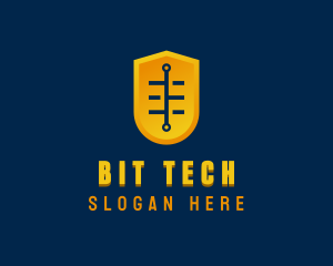 Tech Shield App logo design