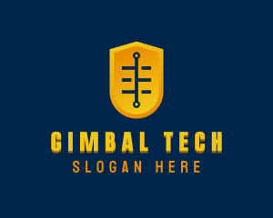 Tech Shield App logo design