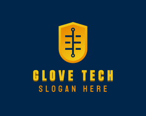 Tech Shield App logo design