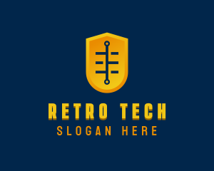 Tech Shield App logo design