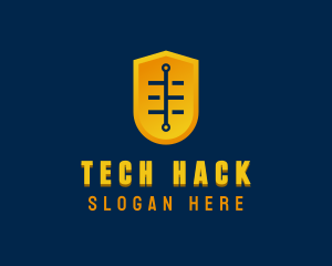 Tech Shield App logo design