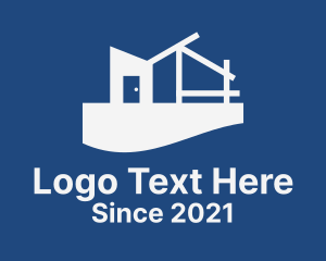 Site - House Construction Site logo design