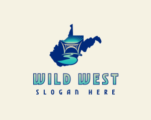 West Virginia Bridge Infrastructure logo design