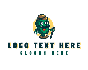 Hat - Money Dollar Mascot logo design