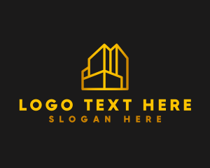 Box - Architect Building Blocks logo design