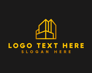 Shipping - Architect Building Blocks logo design