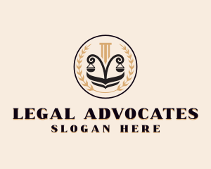 Legal Law School  logo design