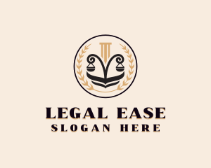 Legal Law School  logo design