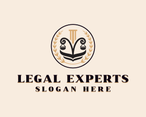 Law - Legal Law School logo design