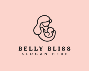 Pregnancy - Mother Child Care logo design