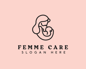 Mother Child Care logo design