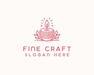 Scented Candle Decor logo design