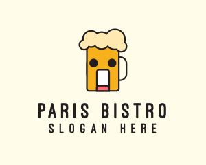 Silly Beer Mug logo design