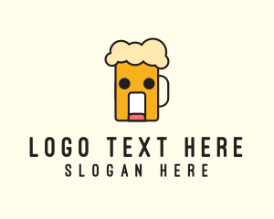 Silly Beer Mug Logo