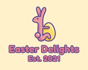 Easter - Easter Rabbit Egg logo design