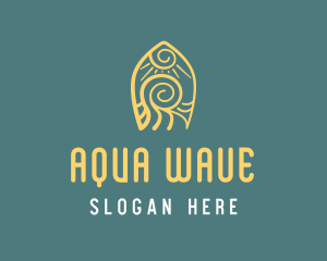 Surf Board Beach Wave logo design