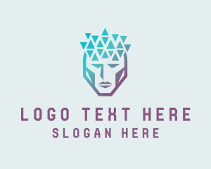 Polygon - Digital Artificial Intelligence logo design