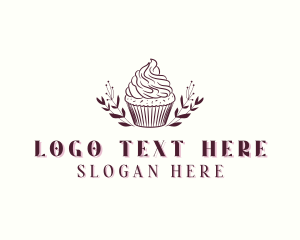 Pastry - Cupcake Pastry Dessert logo design