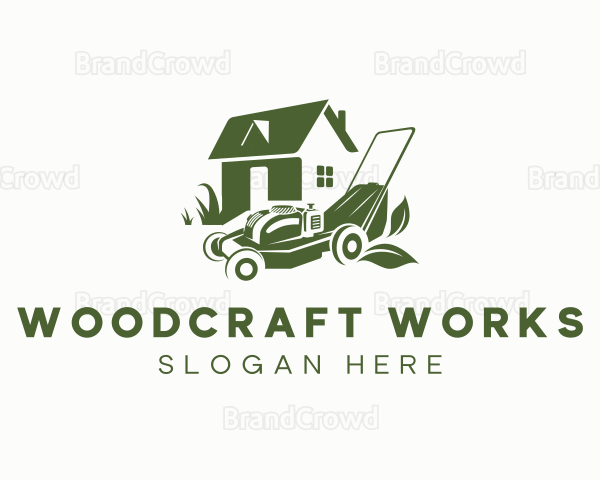 Residential Lawn Mower Logo