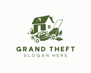 Residential - Residential Lawn Mower logo design