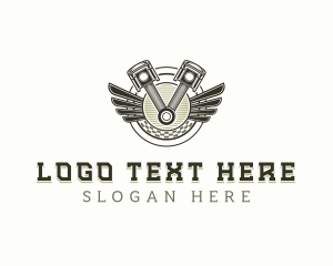 Industrial - Engine Automotive Repair logo design