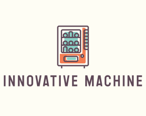 Vending Machine Dispenser logo design