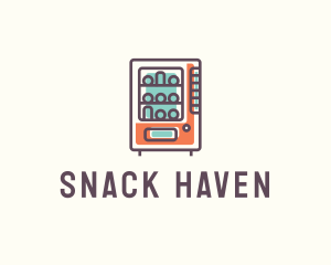 Vending Machine Dispenser logo design