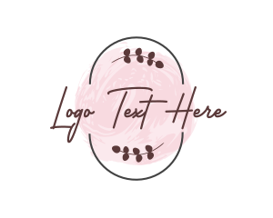 Feminine Stylish Watercolor Logo