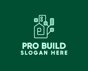 Housing Building Community logo design