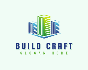 Realty Building Architecture logo design