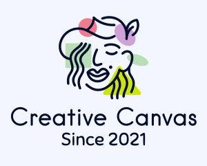 Artistic - Artistic Woman Face logo design