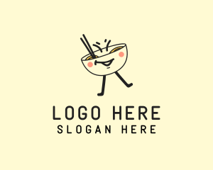 Fine Dining - Asian Ramen Noodles logo design