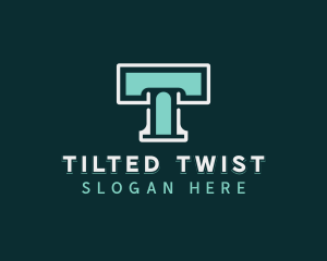 Company Studio Letter T logo design