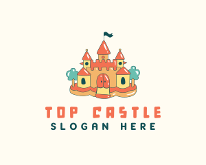 Inflatable Tree Castle logo design