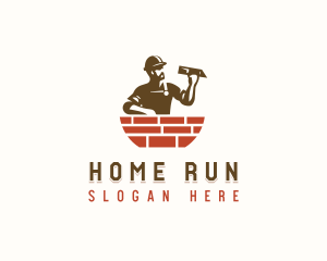 Mason Home Improvement Contractor logo design